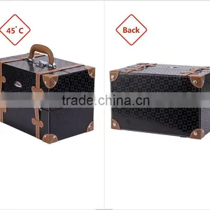 Aluminim Frame Pvc Waterproof Multi Color Custom Hand Empty Makeup Cosmetic Case thumbnail-3