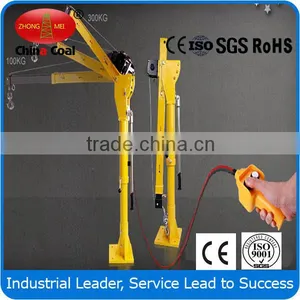 1100lbs 500kgs Mini DC12V Electric Crane Hoist With Cable Winch thumbnail-6