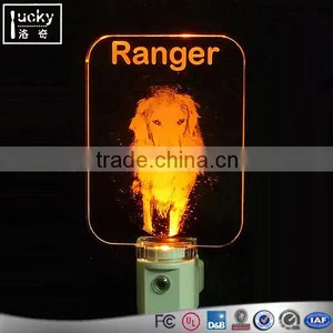 3D Dog Shape Light,Create an Acrylic Colorful Night Light thumbnail-1