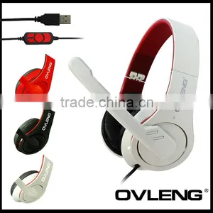 China Electronic High-definition Neodymium Drivers USB Gaming Headphone thumbnail-1