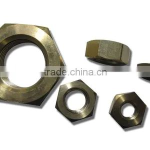 BRASS Hex Panel Nuts thumbnail-1