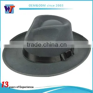 Hotsale Fashion Man's Classic Fedora Hat thumbnail-3