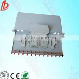 1U/2U 19" Rack Mount Fixed Fiber Optic Patch Panel/optic Distribution Frame thumbnail-4