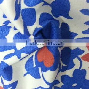 98%cotton 2%sp Satin Pigment Printed Fabric thumbnail-1