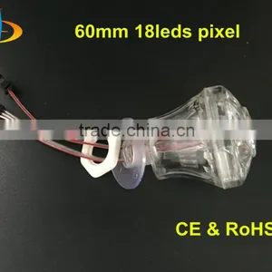 60mm Amusement Led Pixel Light Led Camaleon For Carnivals 18leds thumbnail-2