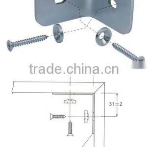 Angle Bracket/Toilet Cubicle/washroom Accessory thumbnail-1