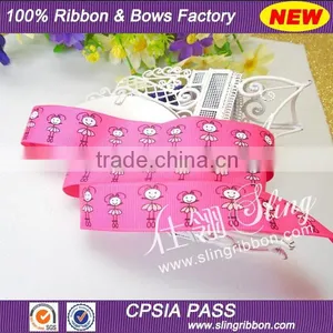 2015 Wholesale Dancing Girl Printed Ribbon thumbnail-4