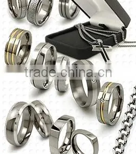 Titanium Wedding Rings,highly Polished Titanium Ring,wedding Ring thumbnail-1