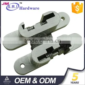 Good Quality Zinc Alloy 180 Degree Concealed Hinge , Spring Hinge , Invisible Hinge thumbnail-5