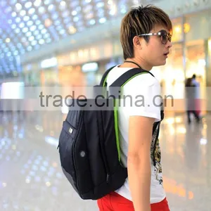 BUBM New Arrived Black Custom Nylon Removable Backpack Laptop Bags for 15inch thumbnail-6