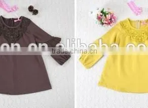 Cotton Lace Baby Smocked Clothing 2015 Autumn Baby Smocked Clothing thumbnail-3