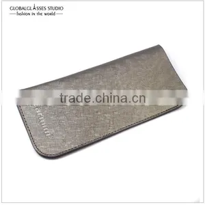 High Quality Delicate Pu Eyewear Pouch Imitate Leather Mobile Phone Bag Eyeglasses Pouch 001 thumbnail-3