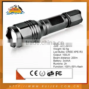 Idely Used Wholesale 50000 Lumen Flashlight thumbnail-6