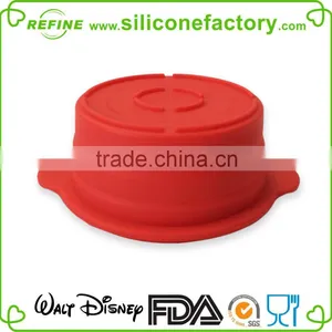 Disney Audited Factory for Portable Silicone Collapsible Bowl With Cover Lid thumbnail-4