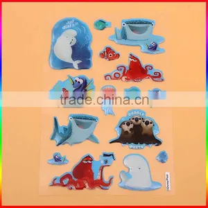 Adhesive Clear Dome Epoxy Resin Sticker, Cartoon Epoxy Sticker thumbnail-1