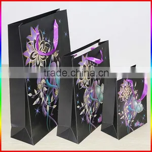 Birthday Present Custom Gift Printed Recycle Paper Shopping Bag Design thumbnail-1