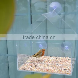 Custom Acrylic Window Bird Feeders for Window thumbnail-4