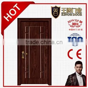 China Supplie Modern House Plan Wooden Armor Door thumbnail-1