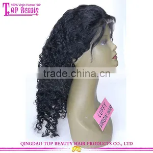 Brazilian Hair Wig in Stock Cheap Ponytail Front Lace Wig With Baby Hair thumbnail-2