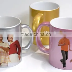 11oz Sublimation Sparkling Mug for Sublimation Heat Transfer Printing thumbnail-1