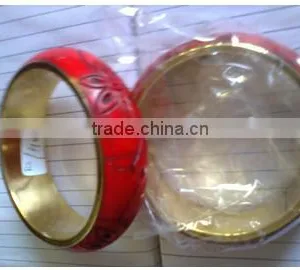 SIXTH SENSE Metal Acrylic Bangles thumbnail-6