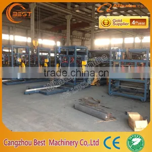 Used Corrugated Steel Profile Roll Forming Sandwich Panel Production Line thumbnail-2