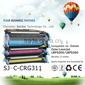 CRG311 High Quality Products Color Toner Cartridge for LASERSHOT LBP5360 and ImageCLASS MF9170C LBP5300 thumbnail-1