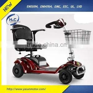 270W Small 4 Wheel Easy Folding Mobility Disabled Scooter for Older People Lightweight Mobility Scooter thumbnail-1