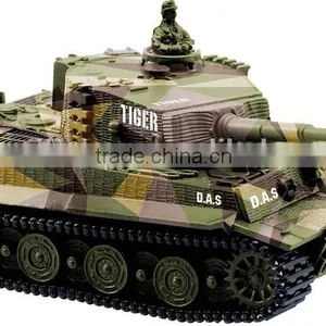 1:72 Simulation Tiger Radio Control RC Mini Tank Toy thumbnail-2
