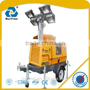 Diesel Engine Light Tower With Hand Push Type Manufacturer thumbnail-1