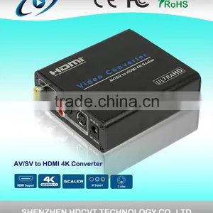 AV/SV to HDMI Scaler Converter, 4Kx2K, CVBS to HDMI thumbnail-3