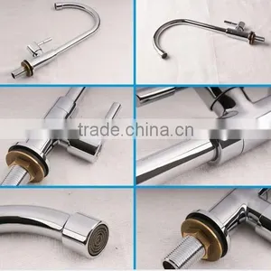 Made in China Round Cheap Faucet, Zinc/copper/stainless Steel 304 Kitchen Faucet, Bathroom Faucet for Home Use thumbnail-4