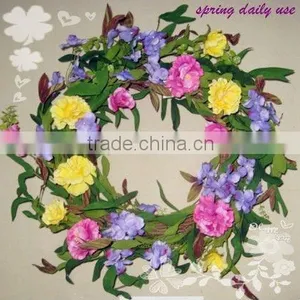 Artificial Decorative Garland Silk Flower for Indoor Decoration thumbnail-1
