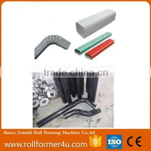 CE Standard Round Downspout Roll Forming Machine Professional Rain Gutter Downspout Roll Forming Machine thumbnail-2