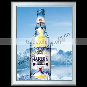 High Quality Portable Lighted Aluminum Frame Led Backlit Signs thumbnail-1