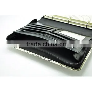 A4 Zipper Organizer With Silk Screening Logo and 3 Ring Binder thumbnail-2
