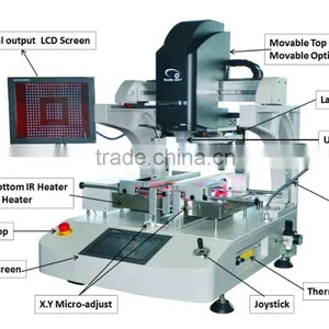 Full-auto BGA Repair Machine Shuttle Star RW-E6250 for Mobile Phone Optical Alignment Bga Rework Station thumbnail-2