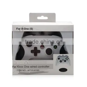 Wholesale White USB Game Controller With Vibration Feedback For XBOX One S And Win10 PC thumbnail-6