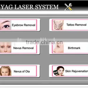 Laser Tattoo Removal Equipment 8 Inch Super Touch Screen Portable Long Hori Naevus Removal Pulse Q Switched Nd YAG Laser Tattoo Removal thumbnail-4