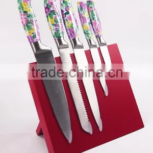 Kitchen Knife Set With Magnetic Knife Rack thumbnail-2