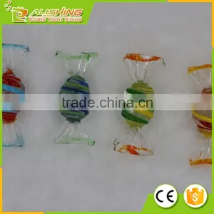 4 Pcs/set Hard Art Glass Candy Ornaments/Christmas Tree Glass Candy Ornaments 009 thumbnail-1