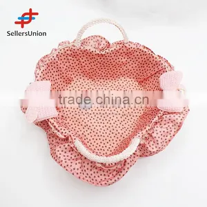 2017 No.1 Yiwu Agent Hot Sale Export Commission Agent Popular Heart Shape Flower Basket thumbnail-1