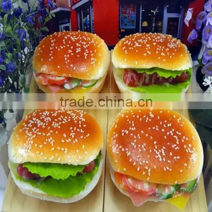 Artificial Sandwich Model for Restaurant Display | Plastic Cakes 3D Fridge Magnet | Yiwu Sanqi Crafts - Fake Food Manufacturer thumbnail-1