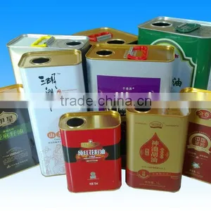 1L Camellia Oil Tin Can thumbnail-5