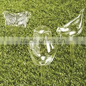Set of 3 Animal Shape Glass Plant Watering Stakes thumbnail-2