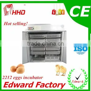 HHD 2016 Automatic Industrial Egg Hatchers Price/2000 Eggs Incubator/automatic Digital Egg Incubator CE Approved thumbnail-1