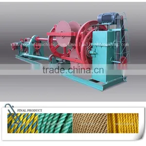 PP Cable Filler Rope Making Machine M :0086 15163879588 Email:alice@ropeking.com thumbnail-1