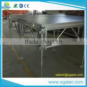 Fashion 4ftx8ft Aluminum Stage Deck Festival Stage Hire From Sgaier thumbnail-6