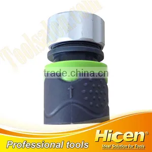 Garden Pocket Hose Connector 1/2" Tap Adaptor With Aluminium Cap thumbnail-1