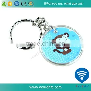 125KHZ T5577 RFID Keyfob/ Keychain/ Key Tag for Promotion thumbnail-3